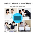 Magnetic Privacy Screen Protector For Macbook Pro 16 Inch 2021 Anti Glare And Blue Light Reduction Privacy Screen Filter Seamless Bubble Free Installation Come With Keyboard Cover