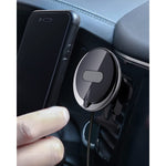 Babzz Magnetic Car Wireless Charger 360 Rotation Alignment Adjustable Air Vent Magnetic Phone Car Mount Holder Charger Compatible With Magsafe Iphone 13 12 Pro Max Min Black
