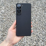 Designed Compatible Galaxy S21 6 2 5G Case Thin And Slim Carbon Fiber Case 0 03In 0 3Oz Lightweight Supports Wireless Charging