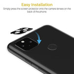 4 Pack Lk 2 Pack Anti Spy Privacy Tempered Glass Screen Protector 2 Pack Camera Lens Protector For Google Pixel 5 Tempered Glass Easy Frame Installation Hd Ultra Thin