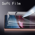 2 Set 4Pcsscreen Protector Film Compatible With Galaxy Z Fold 2 2 Pack Front Back Anti Glare Screen Protector Frosted Soft Skin Film Fits For Samsung Galaxy Z Fold 2