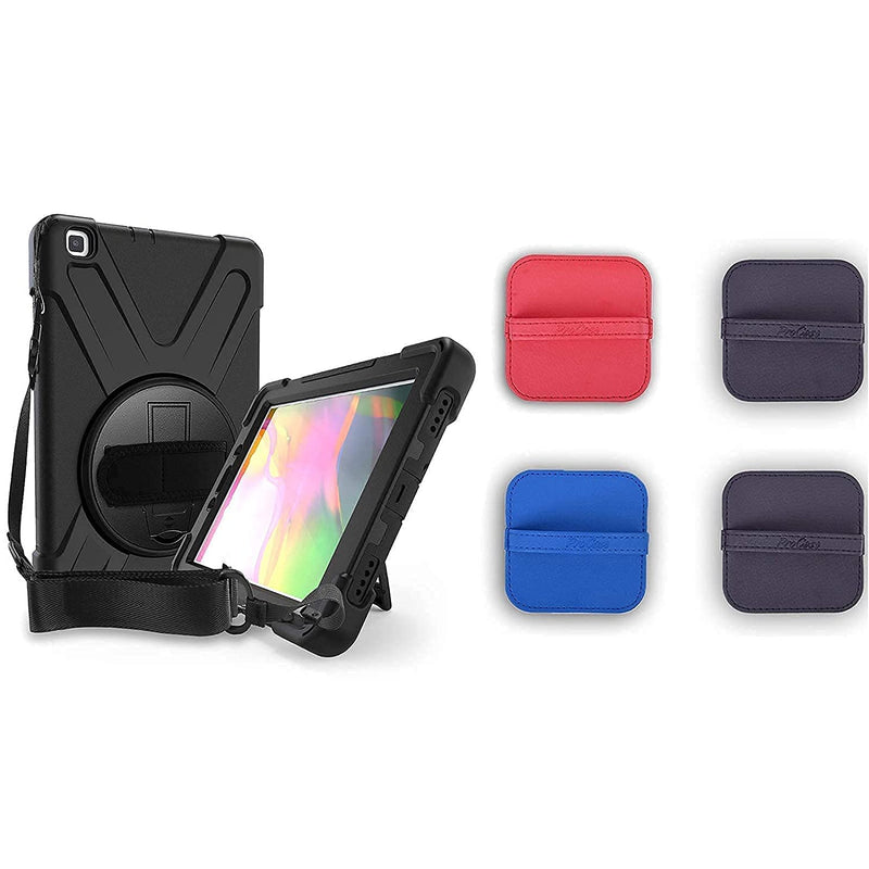 New Procase Galaxy Tab A 8 0 2019 Rugged Case T290 T295 Bundle With 4 Pack Screen Cleaning Pad Cloth Wipes For Cellphone Computer Camera Tv Screens