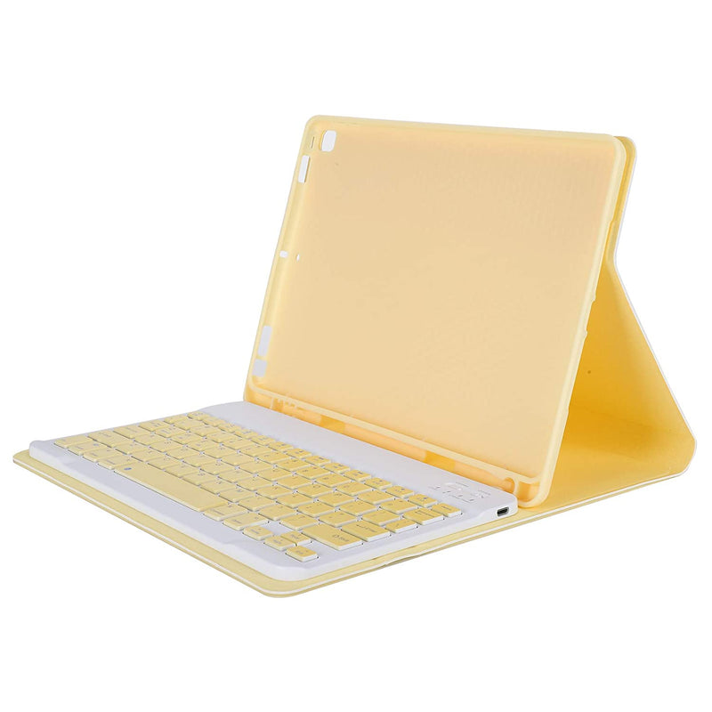 New Smart Keyboard Case Bluetooth Wireless Link Keyboard With Pen Slot 3 Use Modes Suitable For Ios Tablet Air3 Pro 10 5 10 22019 2020Yellow