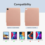 New Esr 2 Pack Screen Protector With Magnetic Case For Ipad Pro 11 2021 2020 2018