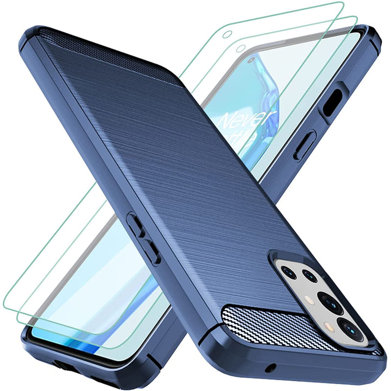 New For Oneplus 9R Case With Screen Protector Shock Absorption Flexible Tp