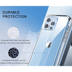 Hocase Compatible With Iphone 13 Pro Case With Screen Protector Shockproof Slim Lightweight Soft Tpu Hard Pc Full Body Protective Case For Iphone 13 Pro 6 1 Display 2021 Crystal Clear