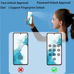 2 Packs Privacy Screen Protector For Galaxy S22 Plus 5G Anti Spy 9H Hardness Tempered Glass Screen Protectors For Samsung Galaxy S22 Pro Don T Support Fingerprint Unlock