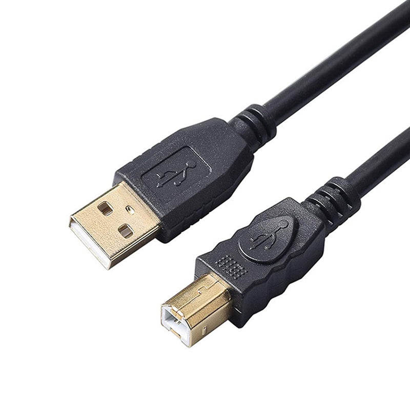 New Printer Cable 80Ft Usb 2 0 Printer Cable High Speed Gold Plated Conne
