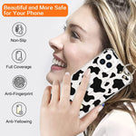 Lsl Compatible With Iphone 13 Pro Max Case Clear Cover With Adjustable Strap Hand Holder Cow Print Pattern Design Hard Pc Soft Tpu Frame Shockproof Protective Cover For Iphone 13 Pro Max