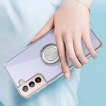 New For Galaxy S21 Case Clear Crystal Slim Protective Phone Case Cover Wi