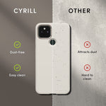 Cyrill Color Brick Compatible With Google Pixel 5A Case Pixel 5A 5G Case 2021 Slim Protective Tpu Body With Shockproof Camera Ring Stone