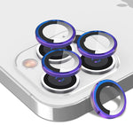 3 1 Pack Qhohq Fisheye Camera Lens Protector For Iphone 13 Pro Max 6 7 Iphone 13 Pro 6 1 9H Hardness Tempered Glass Metal Ring Camera Cover Ultra Hd Anti Scratch Colorful