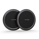 Wireless Charger Pelard 2 Pack 15W Max Fast Wireless Charging Pad For Iphone Apple Products Charging Pad For Multiple Devices Lg Pixel Airpods Pro No Qc Adapter