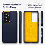 Caseology Nano Pop Compatible With Samsung Galaxy S21 Ultra Case 5G 2021 Blueberry Navy