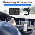 Magnetic Phone Holder For Car Upgrade Magnet Never Block View Phone Mount For Automobile Car Handsfree Cell Phone Holder Stand 360 Adjustable Dashboard Or Mount Fits All Smartphones Silver