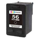 Ink Cartridge Replacement For Hp 56 C6656An To Use With Deskjet 5650 5850 5150 Officejet 4215 5610 6110 Photosmart 7150 7260 7350 7960 Psc 2510 1210 Printer Tra