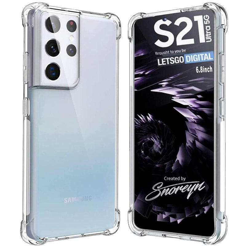 Galaxy S21 Ultra 5G Samsung S21 Ultra 5G Clear Phone Cases Folmeikat Shockproof Flexible Tpu Protective Cover Drop Protection And Anti Scratch 6 8 2021 Samsung S21 Ultra Clear