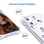 Joyland Penguin Pattern Designed For Iphone 13 Pro Max Case Shockproof Phone Case Slim Soft Tpu With Bumper Four Corner Reinforced Protective Transparent