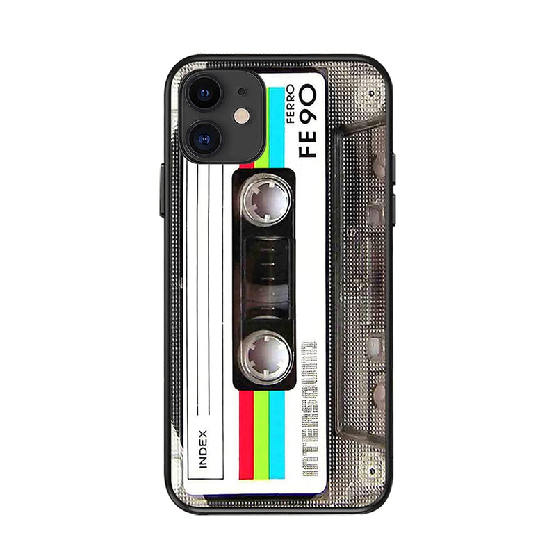 Yhan Iphone 13 Pro Max Case Cassette Tape Shockproof Music Cool Phone Case Bumper Heavy Duty Matte Finish Protective Cover A Personalized Phone Case Specially Designed For Cool Women And Trendy Men