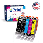 5 Pack Compatible Ink Cartridge Replacement For Canon Pgi 270Xl Cli 271Xl Pgi 270 Xl Cli 271 Xl To Use With Pixma Mg6820 Mg5720 1 Large Black 1 Small Black 1 C