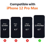 2 Pack Imoregro Privacy Screen Protector Compatible With Iphone 12 Pro Max 6 7 Inch Tempered Glass Screen Protector Anti Spy 9H Hardnesseasy Installation Frame Hd Clear Bubble Free