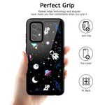 New Case For Samsung Galaxy A32 5G Case Cute Astronaut Case Dual Layer Sof