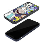 Li Lin Shockproof Compatible For Iphone 12 Pro Max Case 6 7 Inch Rick And Morty Compatible For Iphone 12 Pro Max Protective Case