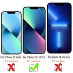 3 Pack Beukei Screen Protector Compatible For Iphone 13 Iphone 13 Pro Screen Protector Tempered Glass 6 1 Display 2021 Touch Sensitive Case Friendly 9H Hardness