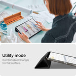 New Spigen Liquid Air Folio Designed For Ipad Pro 12 9 Inch Case 2021 5Th Generation Black