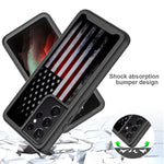 Compatible With Samsung Galaxy S21 Case 6 2 Inch Military Grade Heavy Duty Protection Vintage Flag Shockproof Dual Layer Hard Pc Flexible Tpu Rubber Cover For Women Girlold American Flag