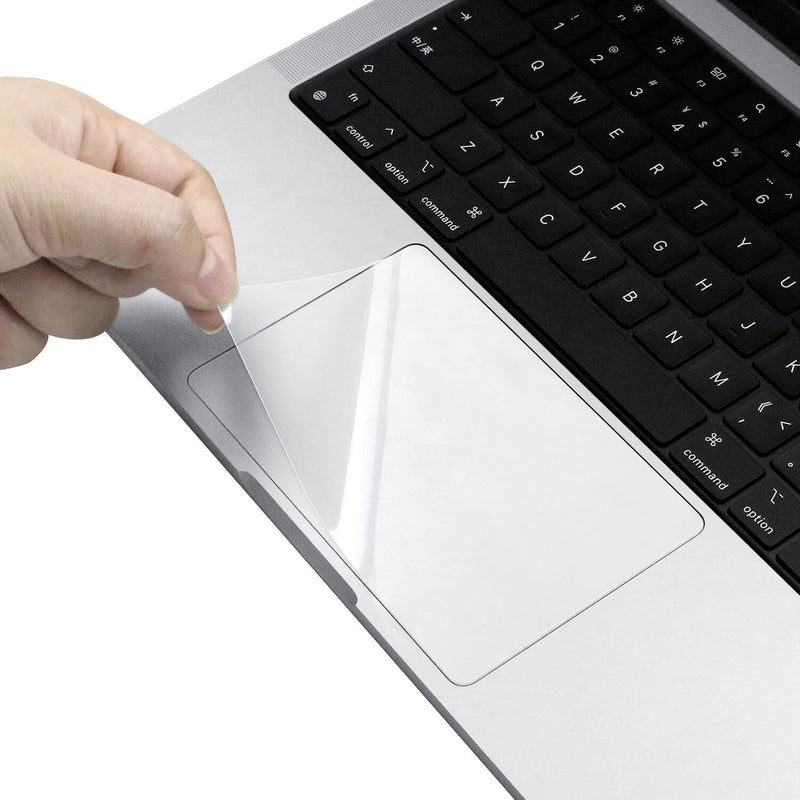 2 Pack Trackpad Protector For Macbook Pro 14 M1 Pro M1 Max Chip Model A2442 2021 Released 14 2 Inch Clear Laptop Touchpad Cover Skin Protective Accessories Clear