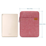 Ipad Mini Case Ipad Mini 4 Sleeve Water Repellent Tablet Sleeve For Ipad Mini 4 3 2 Samsung Galaxy Tab A 8 Inch Asus Zenpad Protective Bag Red