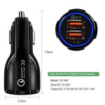 Kisluck Usb Car Charger Dual Qc3 0 Port 30W 6A Mini Car Charger Adapter Usb Charger Quick Charge Compatible For Iphone12 12Pro Max Iphone11 Pro Max Xr Xs 8P Galaxy Macbook And More