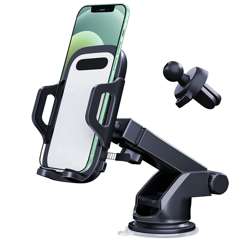 Cell Phone Holder Car Upgraded 4 In 1 Car Phone Holder Mount Can Rotate 360 Suitable For Car Dashboard Windshield Universal Iphone Car Mount Compatible With Most 4 7 Inch Phones