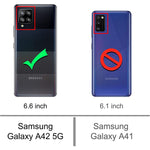 New Designed For Samsung Galaxy A42 5G Glitter Full Body Case Built In Scr