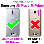 New For Samsung Galaxy J6 Plus 2018 Wallet Case And Tempered G