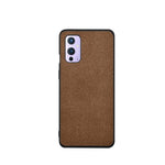 Bibids Cloth Pattern Series Foroneplus 9 Case Slim Stylish Protective Case For Oneplus 9 5G 2021Classical Brown