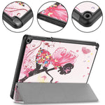 For Acer Chromebook Tab 10 9 7 Inch Tablet Cover Ultra Slim Folio Stand Lightweight Leather Case For Acer Chromebook Tab 10 D651N 9 7 Elf Girl