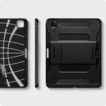 New Spigen Tough Armor Pro Designed For Ipad Pro 12 9 Inch Case 2021 5Th Generation With Pencil Holder Black