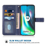 New For Moto G9 Play G 9 E7 Plus Wallet Case Wrist Strap Lanya