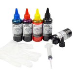 4 Color Compatible Refill Ink Kit For Canon 250 251 270 271 280 281 Pg240 Cl241 Pg245 Cl246 Pg210 Cl211 1200 2200 Inkjet Cartridge Ciss Ect 100Ml X5 Bottle Wi