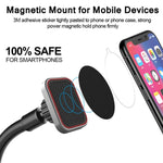 Magnetic Car Cup Phone Holder Mount Long