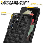 Galaxy S21 Ultra Case Durable Shockproof Phone Case For Samsung Galaxy S21 Ultra Black