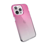 Speck Products Gemshell Ombre Iphone 13 Pro Case Fuschia Fade Clear