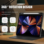 New Ipad Air 5Th Generation Case 2022 Air 4Th Generation 10 9 Cover Ipad Pro 11 Inch Cover 2021 2020 2018 With Pencil Holder 360 Rotatable Sleep Wake Le