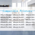 4 Pack Colorprint Compatible Ink Cartridge Replacement For 902Xl 902 Xl Work With Officejet Pro 6960 6970 6974 6975 6976 6958 6950 6951 6954 6956 6963 Printer