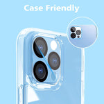 Imluckies 3 Pack Camera Lens Protector Compatible With Iphone 13 Pro 13 Pro Max Tempered Glass With Black Night Circle Hd Clear Scratch Resistant Case Friendly Easy Installation