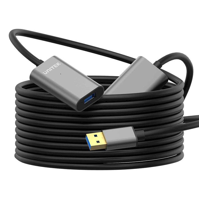 New Usb 3 0 Active Extension Cable Unitek 32 Feet Extender Cord With Sign