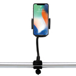 Stroller Phone Holder Universal Gooseneck Flexible Long Arm Lazy Hands Free Phone Mount Clamp Stroller Clamp Compatible With Iphone Android Galaxy 360 Degree Rotation Perfect For Moms On The Go