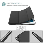 New Procase Black Ipad Mini 1 2 3 Slim Lightweight Caseold Model A1432 A1490 1455 Bundle With 2 Pack Ipad Mini 1 2 3 7 9 Screen Protectors